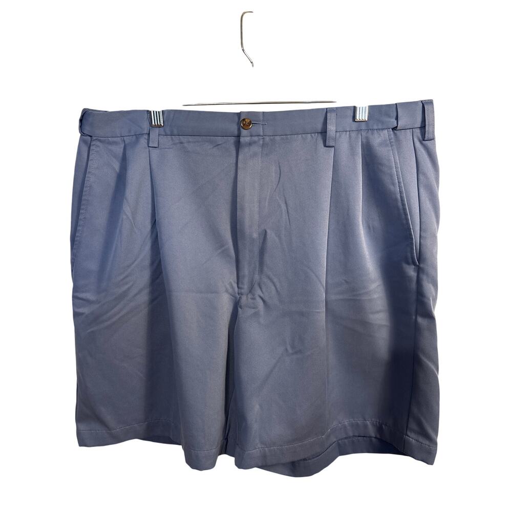 Haggar, Men’s Size 40, 100% Polyester, Blue, Dress Shorts, Golf, Outdoors